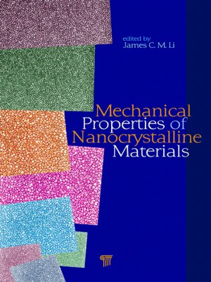 cover image of Mechanical Properties of Nanocrystalline Materials